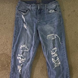 Justice ripped jeans Size: Girls 10